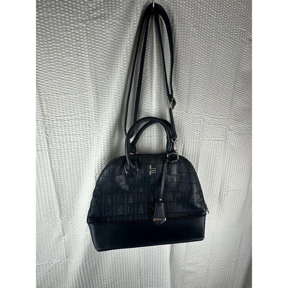 London fog Kate dome satchel‎ Navy Blue